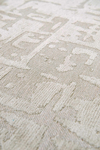 Dry Beige rond vloerkleed