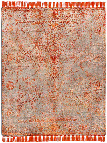 Copper luxe vloerkleed