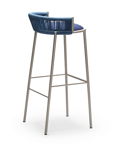 Millie SG-80 Blauwe Buiten Barkruk